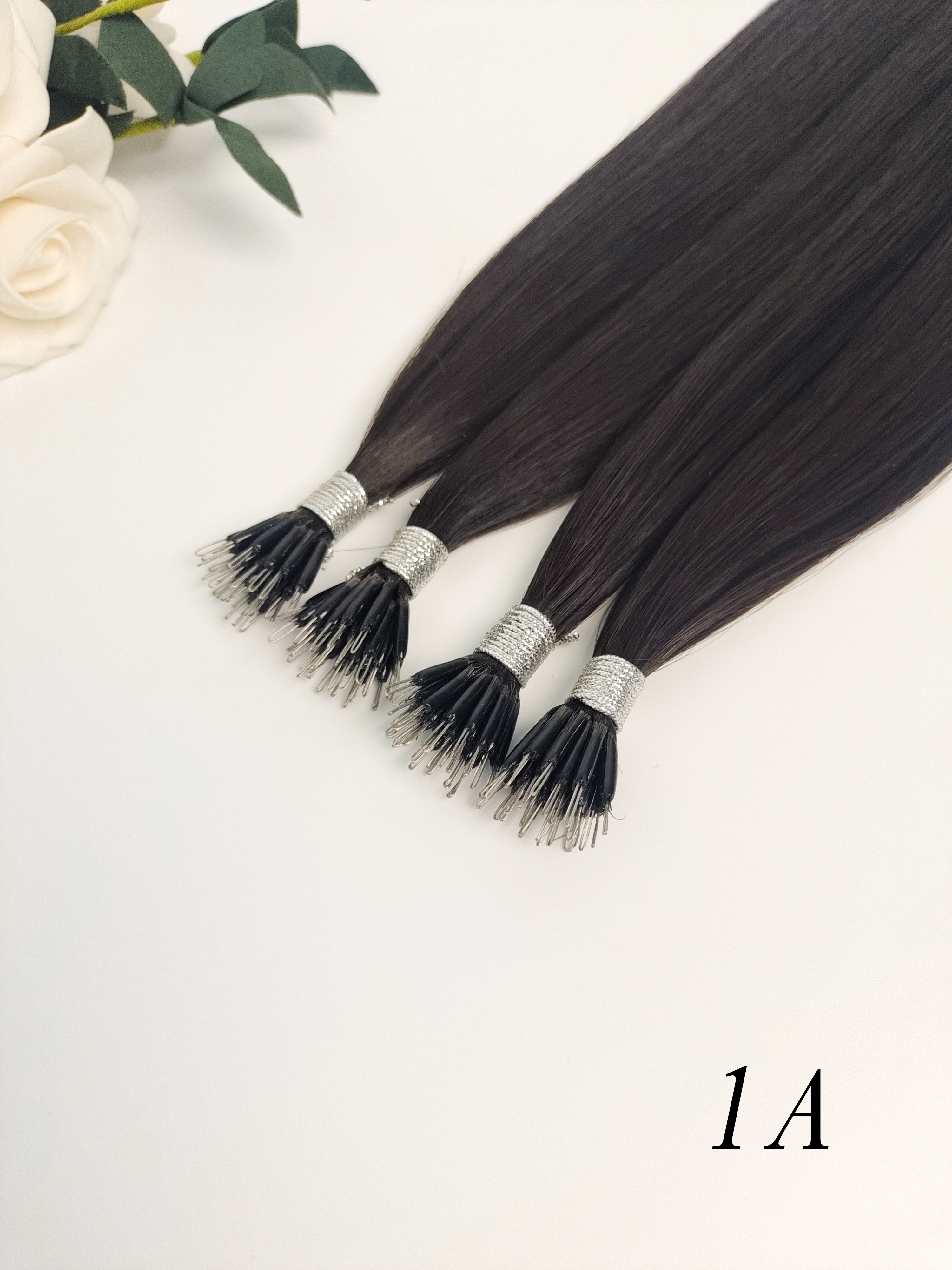 Metallic nano rings 50 strands per pack