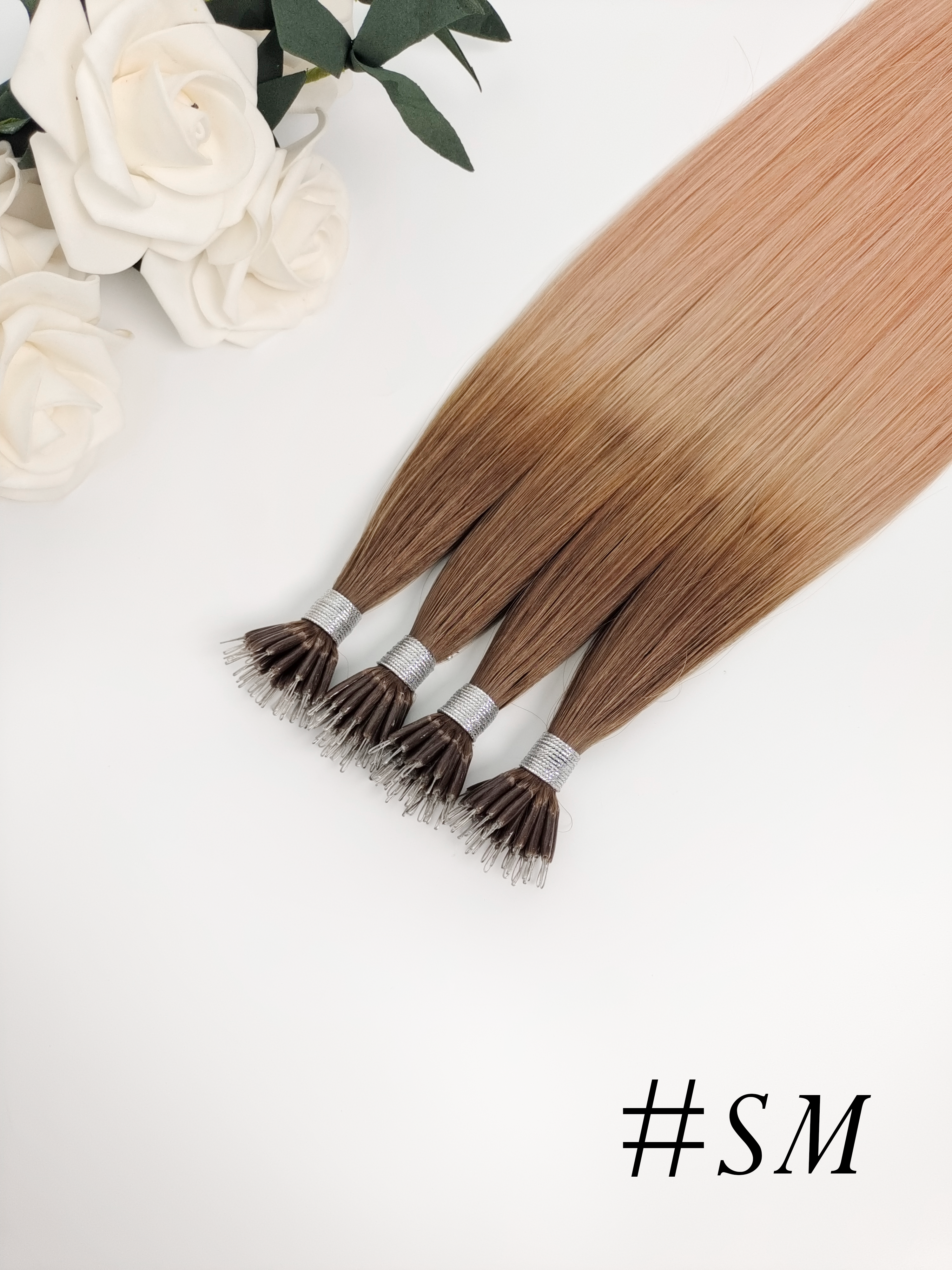 Metallic nano rings 50 strands per pack