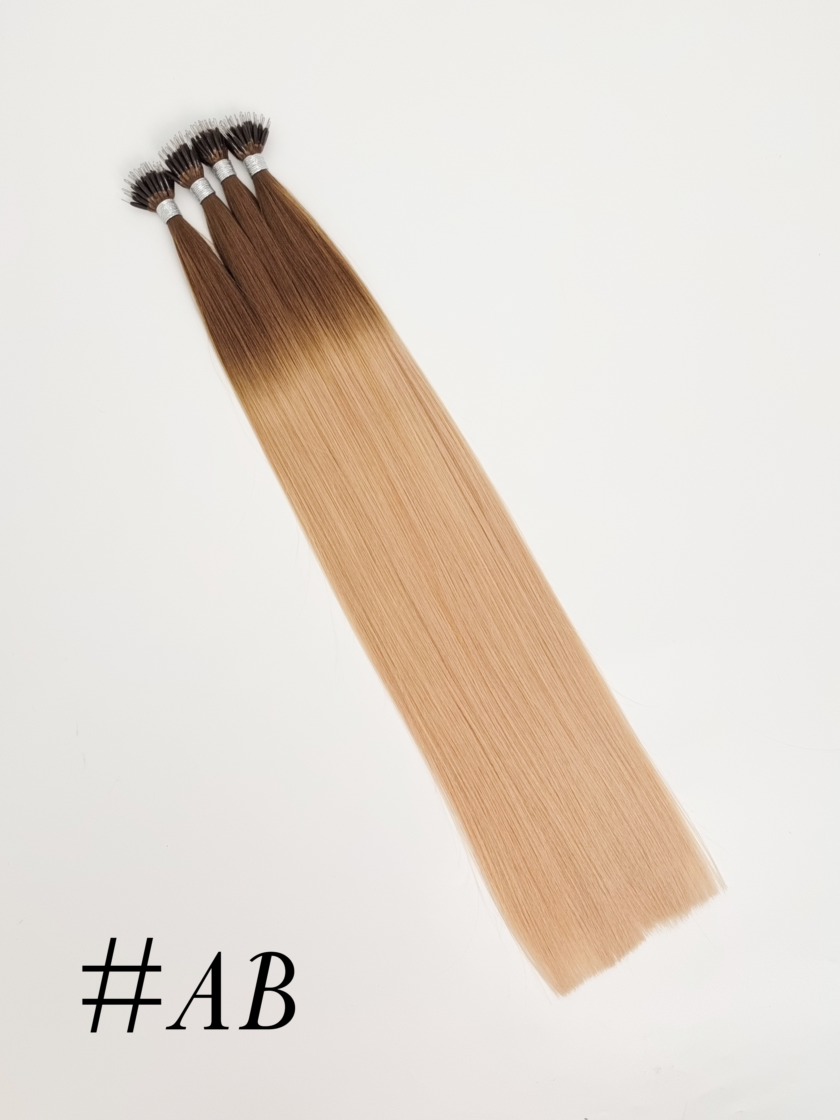 Metallic nano rings 50 strands per pack.