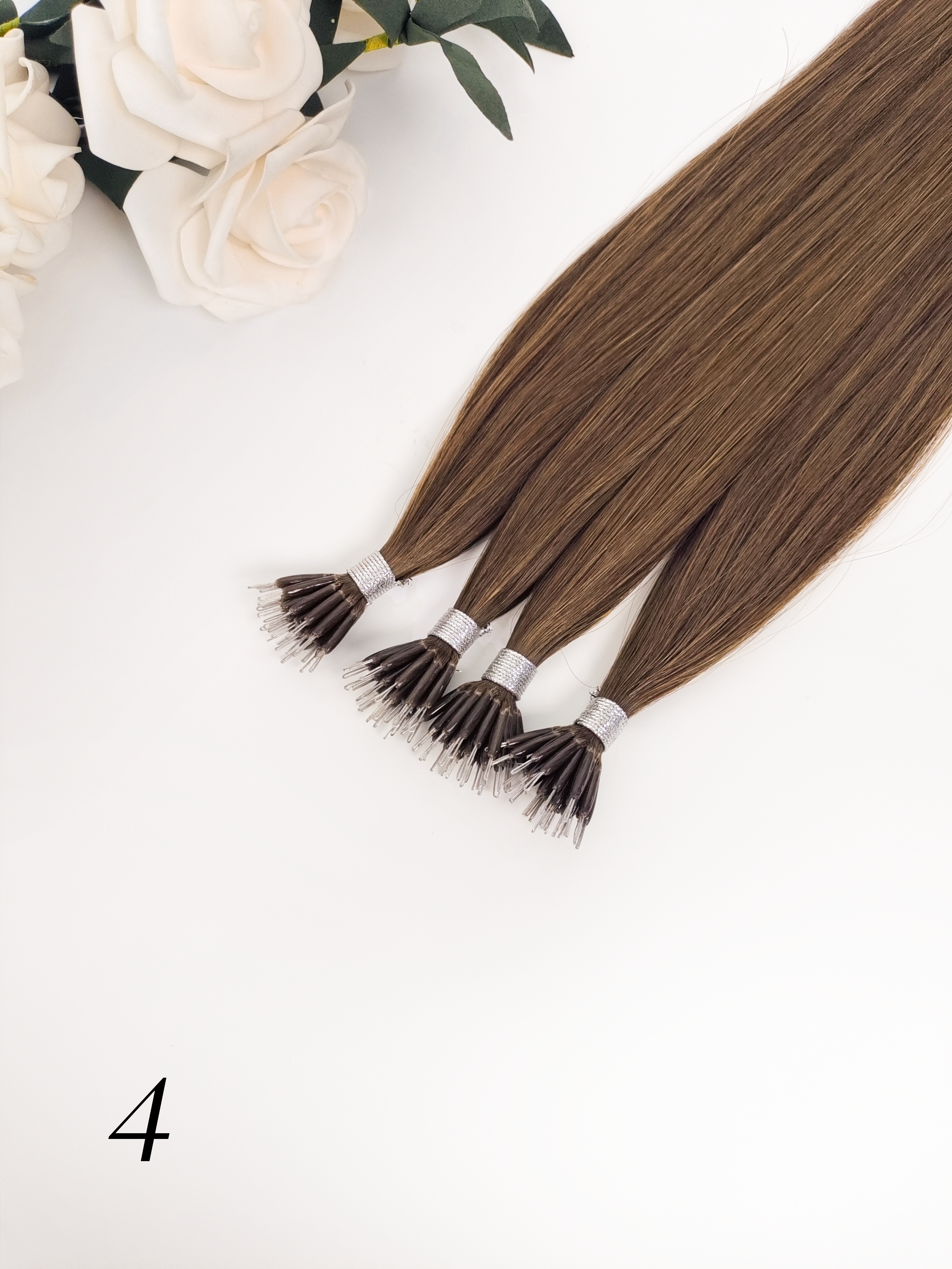 Metallic nano rings 50 strands per pack